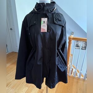 Women's Black Hooded Jacket
